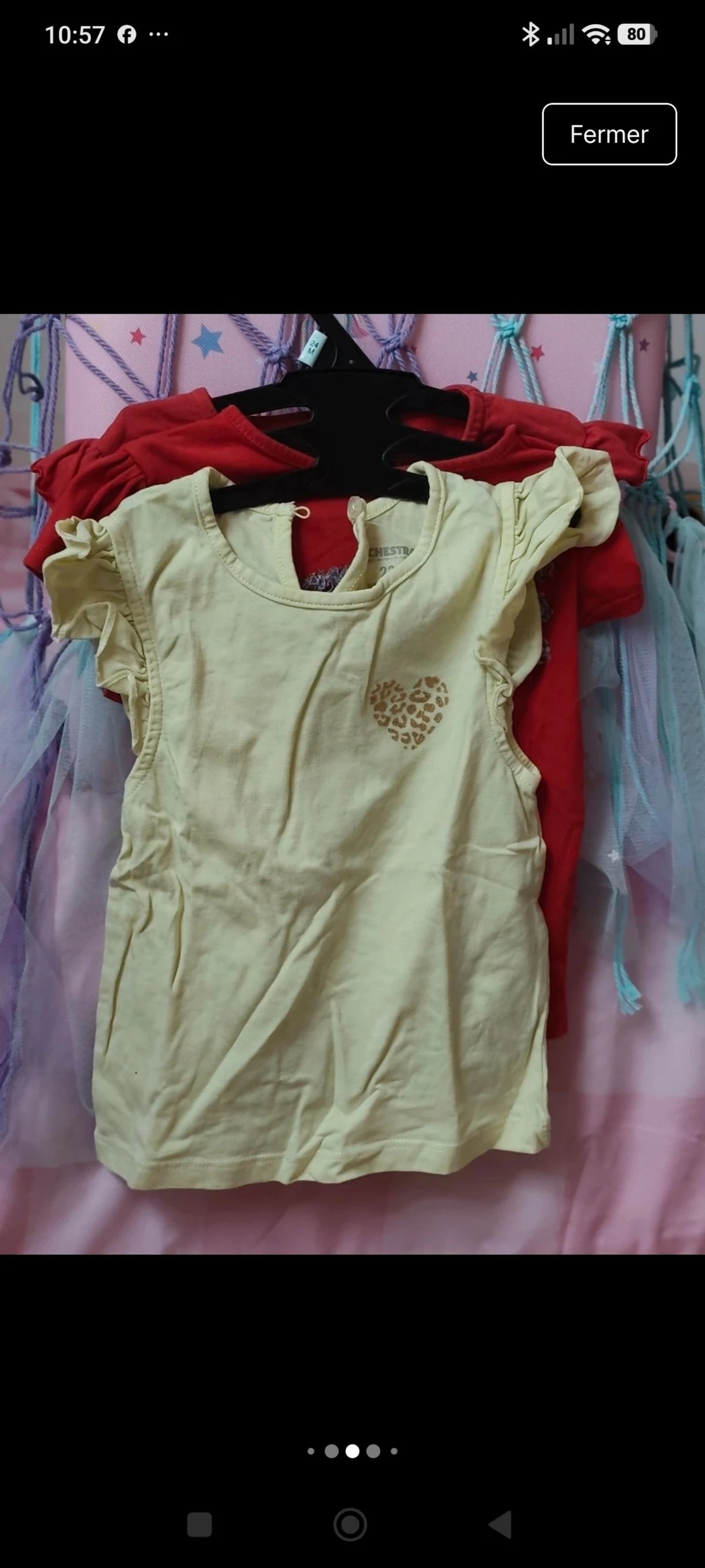 Lote de 3 camisetas de manga corta de 24 meses – photo 2